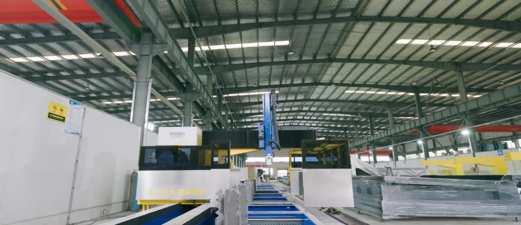 Máy cắt thép bằng laser sợi Gantry kim loại H Beam an toàn và hiệu quả 20kw Và 12kw cắt thép không gỉ 2