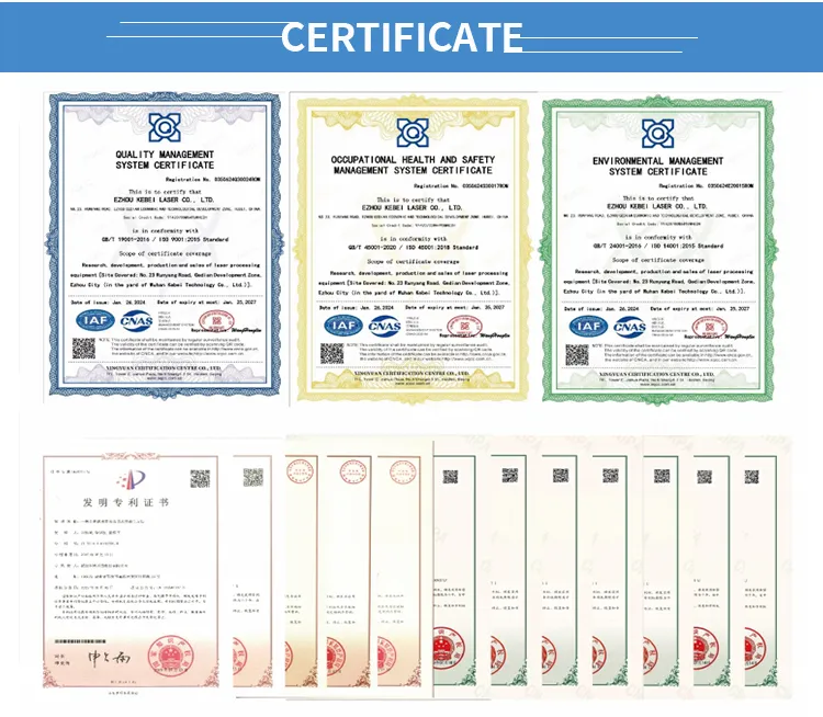 Hệ thống BOCHU Máy laser chính xác cao Được hỗ trợ định dạng và tệp CAD 5