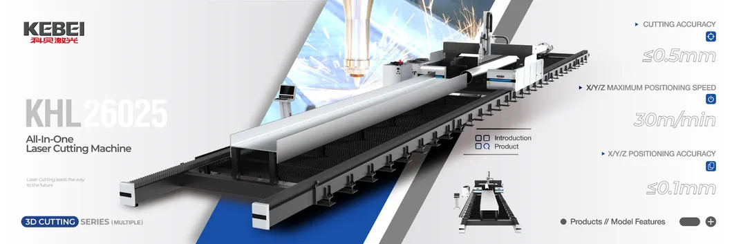 MAX nguồn năng lượng laser máy cắt laser 24000mm cho vật liệu hạng nặng 1